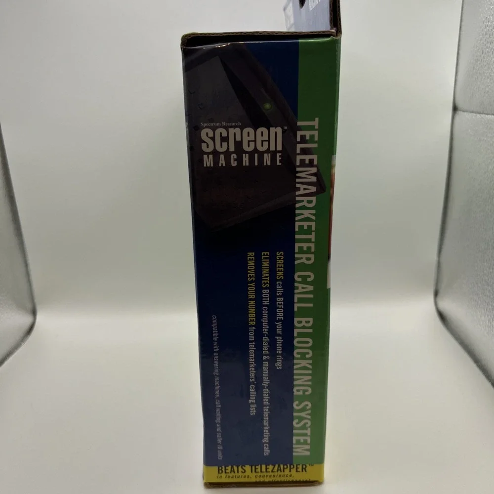 Spectrum Research Screen Machine telemarketer call blocking system
